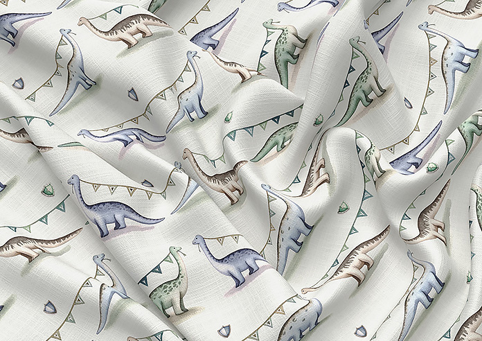 Jurassic Joust, Bunting Knightly - Roman Blind - Image 4
